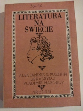 Literatura na Świecie 1987 nr 3 (188)