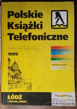 Polskie Książki Telefoniczne ŁÓdź 1999