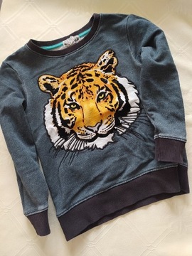 Bluza z tygrysem H&M 122/128