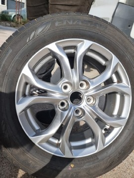 Felgi aluminiowe do Mazda R16  z oponami Dunlop
