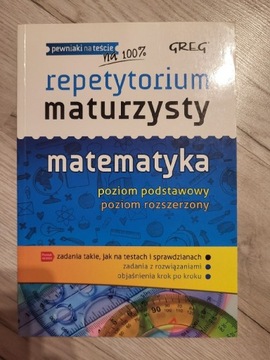 REPETYTORIUM MATURZYSTY MATEMATYKA GREG