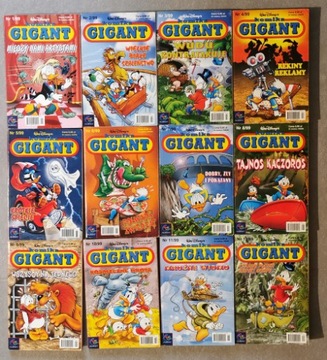 Komiks Gigant - cały rocznik - 1999