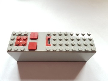 LEGO 2847c01 Pojemnik na Baterie 9V Szary OLD 2846