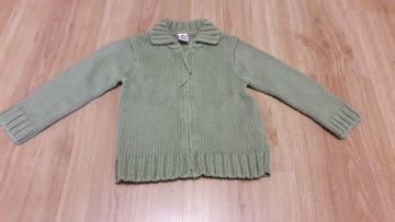 Sweter zapinany na zamek "A baby" roz 74-80