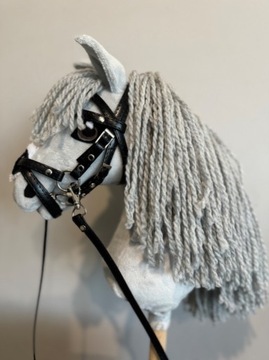 Hobby horse szary solidny