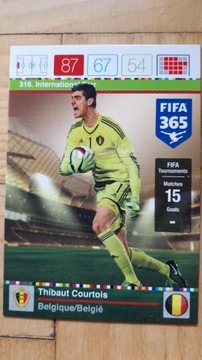 FIFA 365 2016 INTERNATIONAL  COURTIOIS NR.316