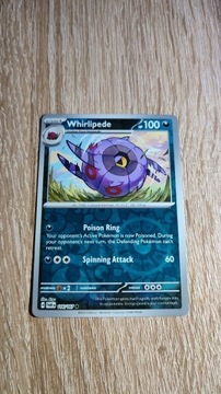 Karta pokemon Whirlipede reverse TWM 