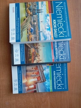 Niemiecki krok po kroku 2 książki + płyta do nauki jezyka niemieckiego