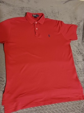 Męskie czerwone POLO Ralph  Lauren r. S