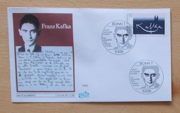  FDC 1983 Niemcy FRANZ KAFKA