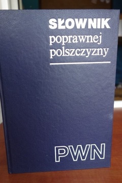 Stara książka Słownik Poprawnej Polszczyzny PWN