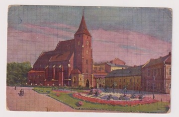Kościół Krzyża lata 30 Krasnowolski Czerneckiego  