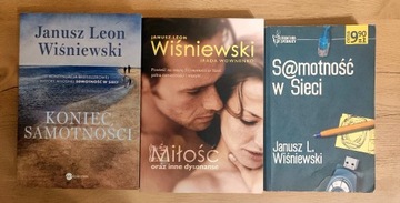 3 książki Janusza Leona Wiśniewskiego
