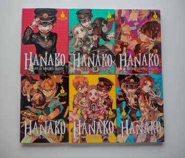 MANGA  Hanako duch ze szkolnej toalety tomy 1-6