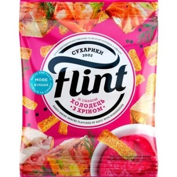 "Flint" Sucharki pszenno-żytnie o smaku chrzanu