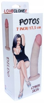 Dildo analne Boss Series,loveclonex POTOS 20,5cm