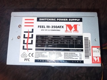 Zasilacz switching power supply feel 3 -350ATX ATX