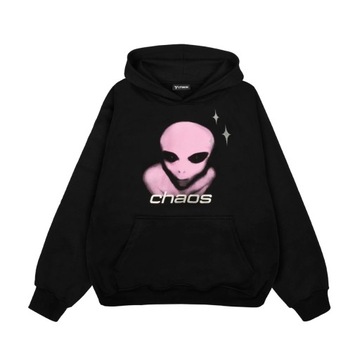 Bluza Chaos Gone Global Alien Sparkle Hoodie [S]