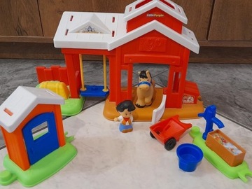 Fisher Price Little People stajnia , bdb