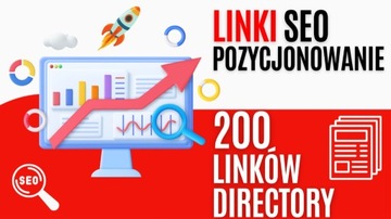 LINKI SEO - 200 LINKÓW DIRECTORY - POZYCJONOWANIE