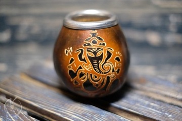 Matero Ganesha 200 ml Tykwa do Yerba Mate