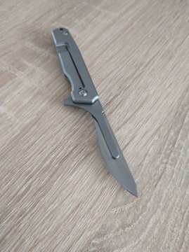 Nóż skalpel folder, G10, EDC.