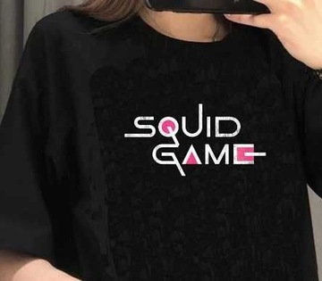 Nowy T-shirt Koszulka Squid Game XL