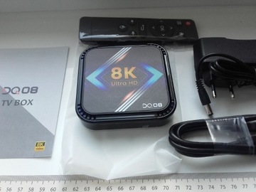 TV BOX, Android 13, przystawka smart do TV, DQ08,