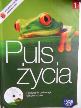 Puls życia 1 Podręcznik do biologii z płytą CD 