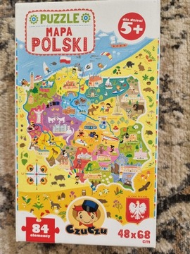 Czu czu mapa Polski