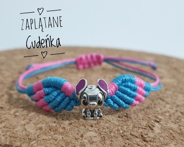 Bransoletka skrzydła charms Stitch