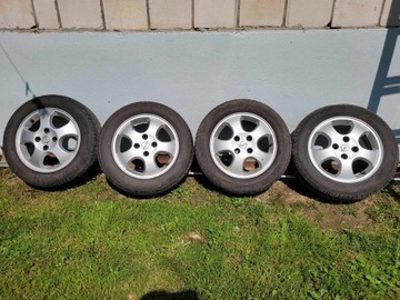 Alufelgi R14, 4x100 z kompletem opon 185/60