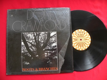 DON CRAWFORD roots and branches LP 1970 FOLK ROCK
