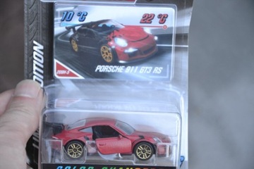 Majorette Porsche 911 991 gt 3 rs red black change