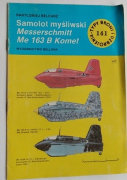 Typy broni TBiU 141 samolot Me 163