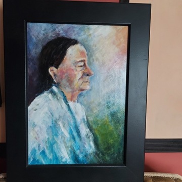 " Babcia Mania 1884" - portret starej kobiety
