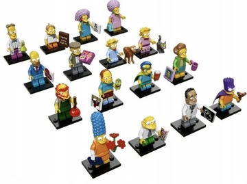 Lego minifigures simpsons 71009 seria 2 KOMPLET
