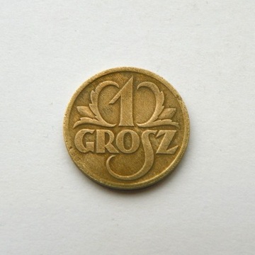 10 # 1  gr grosz  1939 GG cynk  od  1 zł 