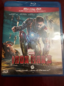 Filmy, Iron Man 3, 3D/2D Blu-ray, bez Pl