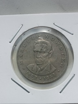 Moneta 20 zł 1974 r Nowotko z.z.m