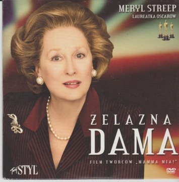 ŻELAZNA DAMA Streep jako Thatcher, kartonik