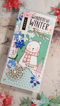 Kartka bożonarodzeniowa - "Wonderful Winter"