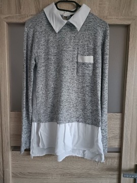 Sweterek bluzeczka z elementami 