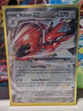 Pokemon Temporal Forces Scizor ex 111/162