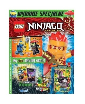 Magazyn Czasopismo LEGO Ninjago Legacy 06/2023 - Jay vs. Bone Hunter 112327