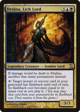 Dralnu Lich Lord Magic MTG