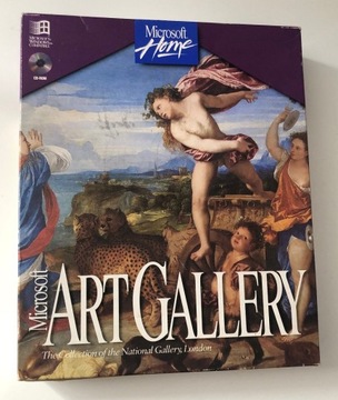 Program Art Gallery na CD. Oryginalnie zamknięty! 
