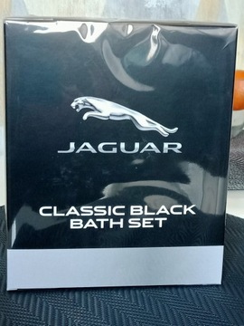 Jaguar Classic Black Set - woda toaletowa +żel