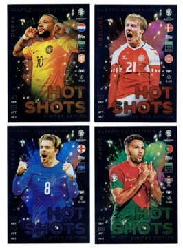 KOMPLET 4 LIMITED  HOT SHOTS - EURO GERMANY 2024