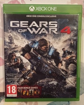 GEARS OF WAR 4 XBOX ONE PL + DLC 1 i 2